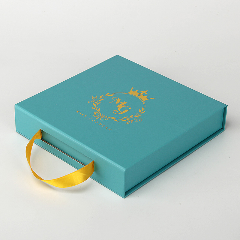 Caja de empaquetado de cepillos de maquillaje de cartón magnético impreso personalizado