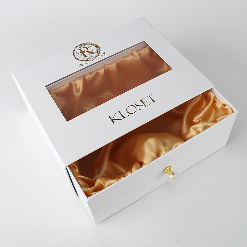 Cajas de regalo de embalaje de extensiones de cabello de lujo con logotipo personalizado